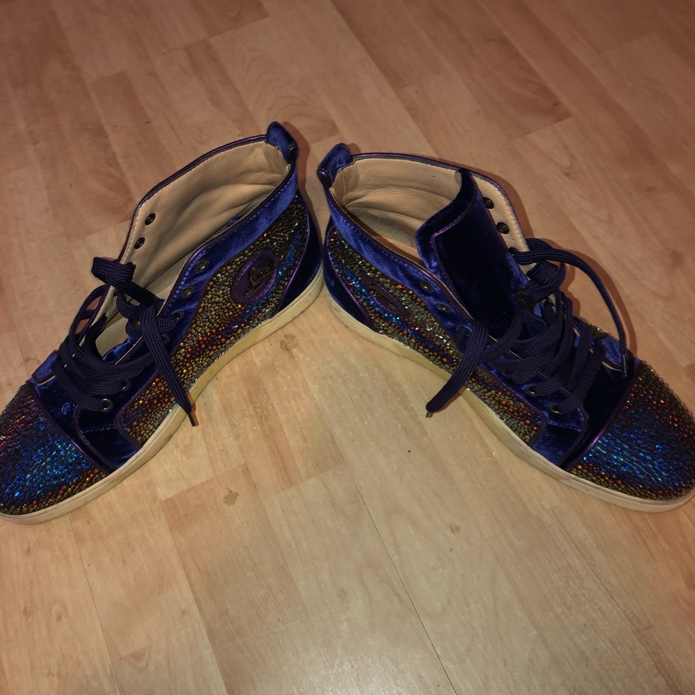 christian louboutin men sneaker